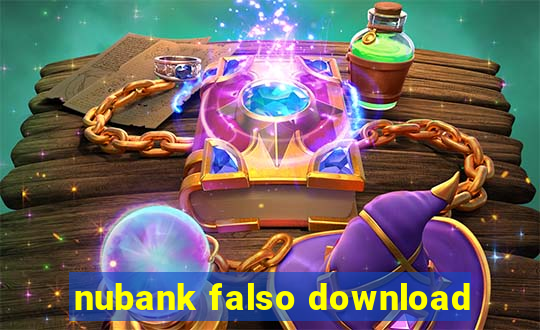 nubank falso download